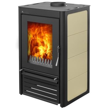 Komplettset Wasserführender Kaminofen Marbella Compact
