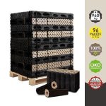 Premium-Holzbriketts 960kg auf Palette
