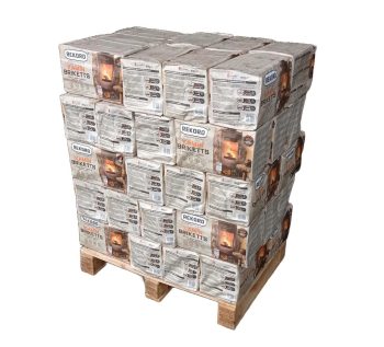 REKORD Kaminbriketts als Halbpalette