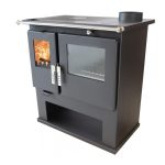 Küchenofen Holzherd R ECO INOX mit Edelstahlbackofen