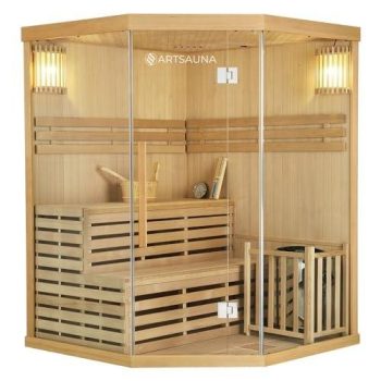 Artsauna Traditionelle Saunakabine / Finnische Sauna Espoo150 Premium