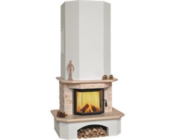 HARK Kaminbausätze Aspen echter Mamor classico-beige