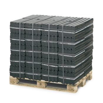 REKORD 25 kg Braunkohlebriketts als PAL (40 x 25 kg)