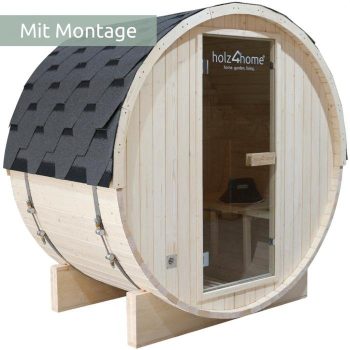holz4home Fasssauna