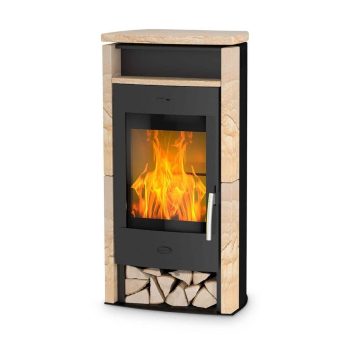 Fireplace Kaminofen Santiago Sandstein